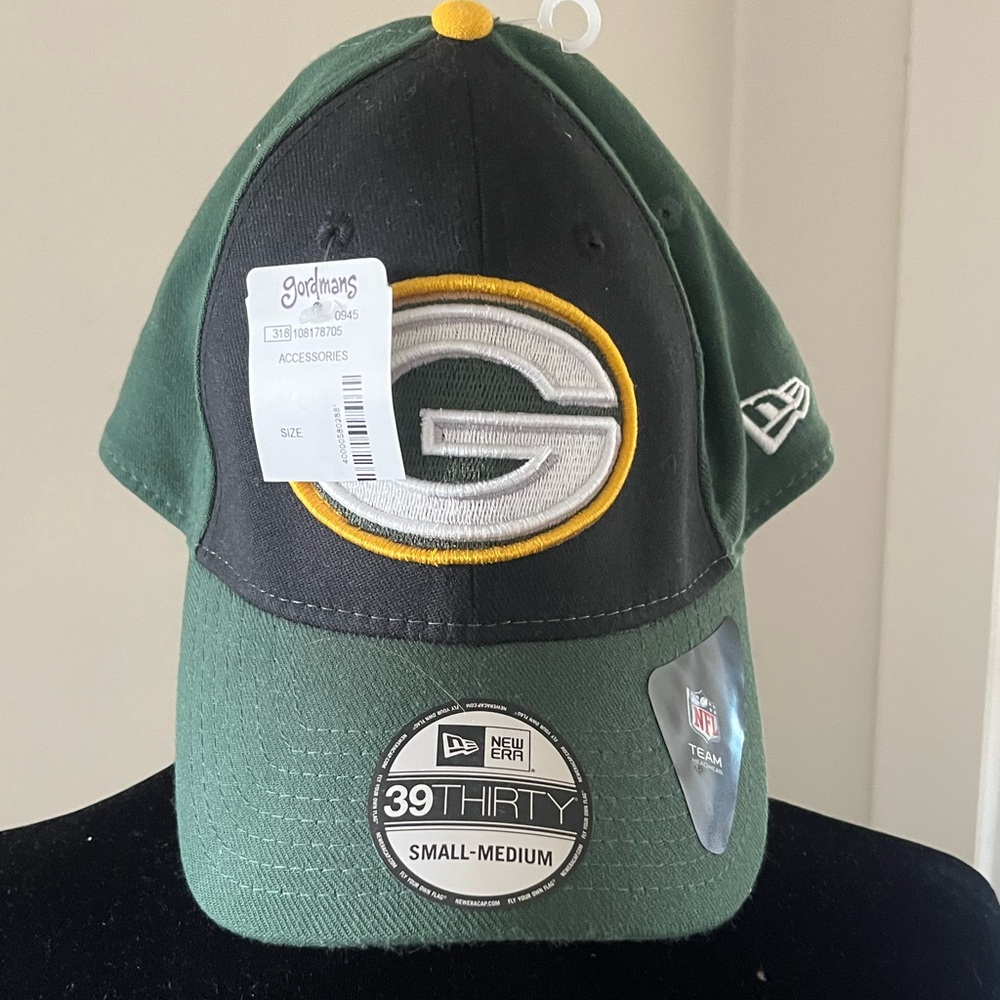 New Era Green Bay Packers Fitted Baseball Cap - Fits S/M